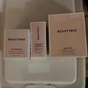 BeautyBio Bright Eyes and The ZenBubble Skincare Set - Pink